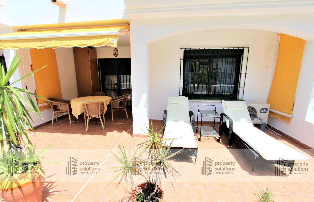 Pueblo Del Parque 3 - Terraza Soleada Con Jardin - Piscina Y Playa - Urbanizacion Tranquila Appartement Benalmádena Buitenkant foto