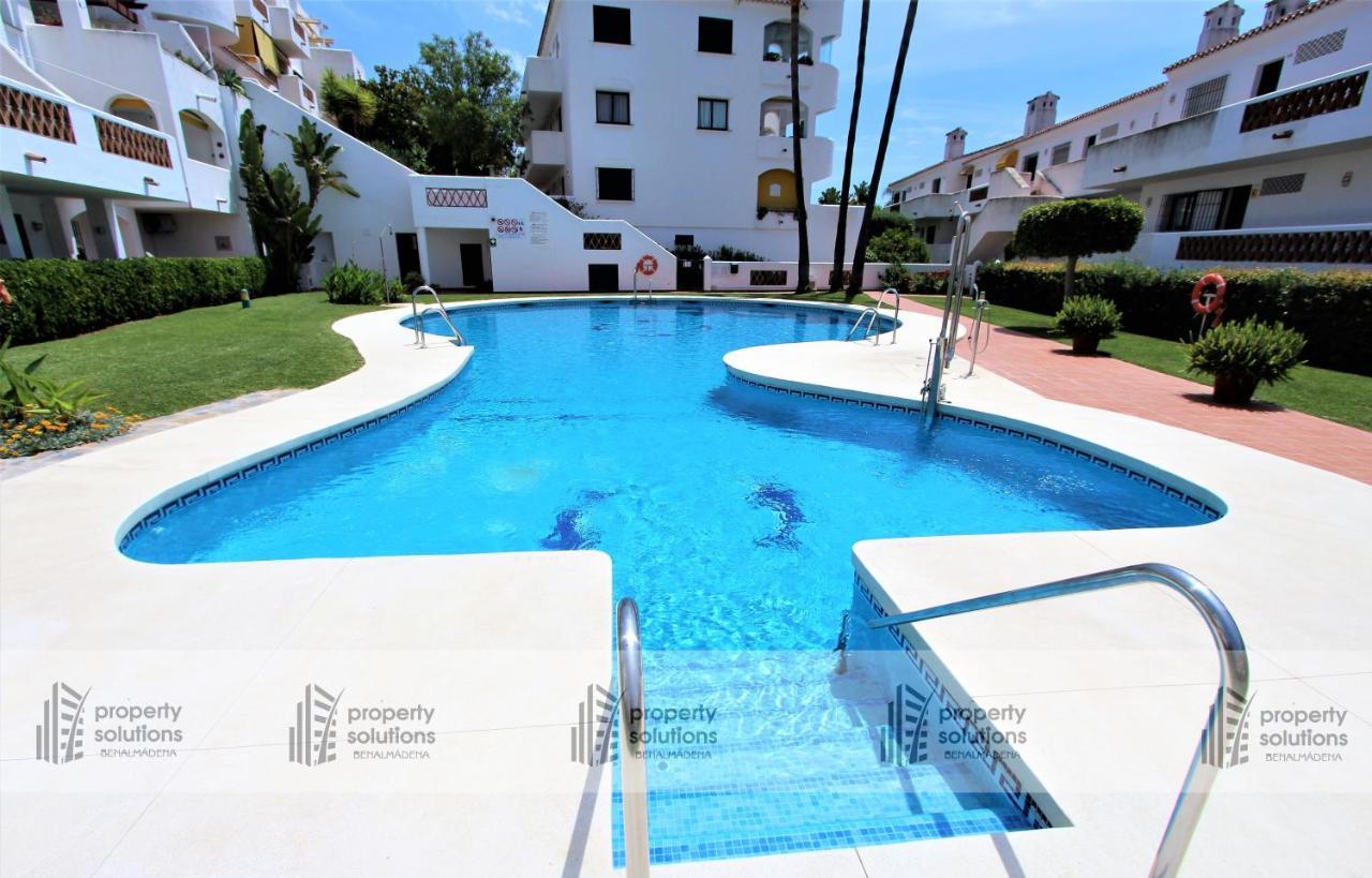 Pueblo Del Parque 3 - Terraza Soleada Con Jardin - Piscina Y Playa - Urbanizacion Tranquila Appartement Benalmádena Buitenkant foto