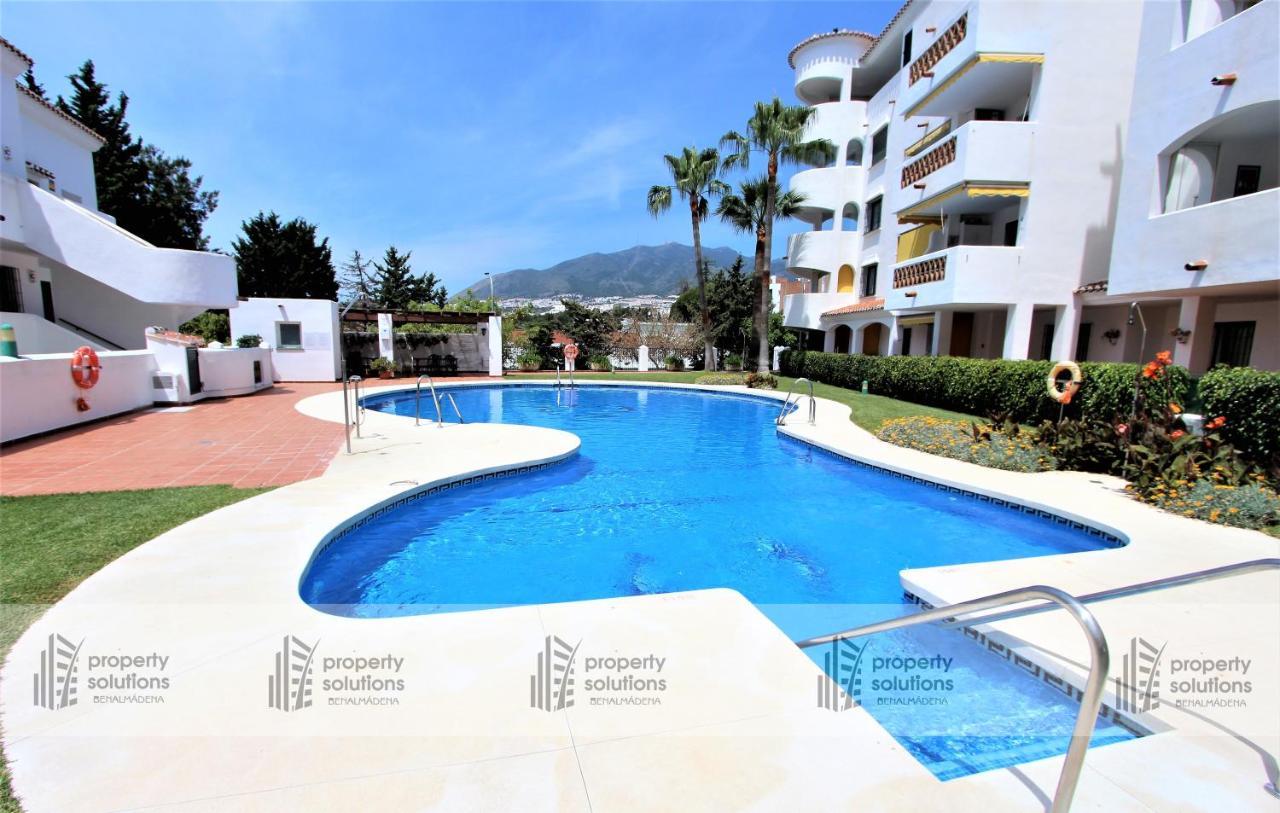 Pueblo Del Parque 3 - Terraza Soleada Con Jardin - Piscina Y Playa - Urbanizacion Tranquila Appartement Benalmádena Buitenkant foto