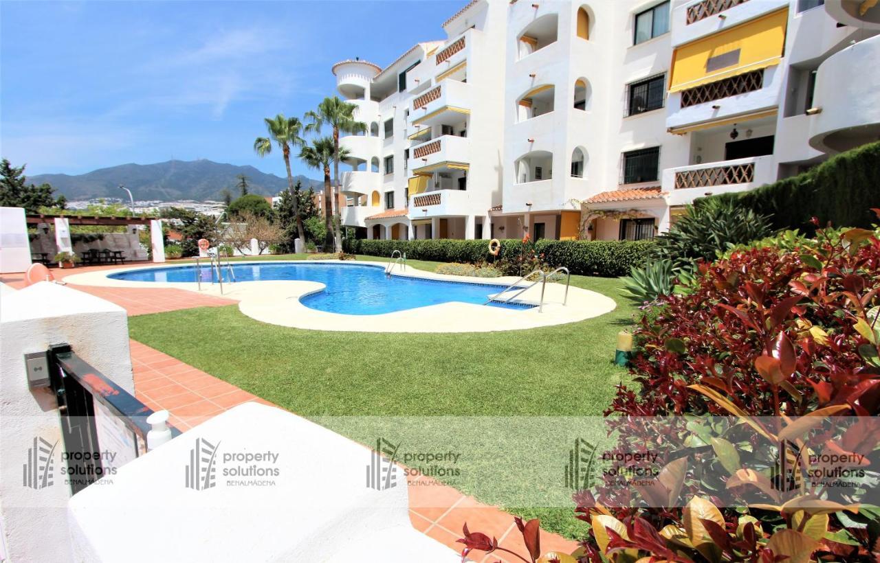 Pueblo Del Parque 3 - Terraza Soleada Con Jardin - Piscina Y Playa - Urbanizacion Tranquila Appartement Benalmádena Buitenkant foto
