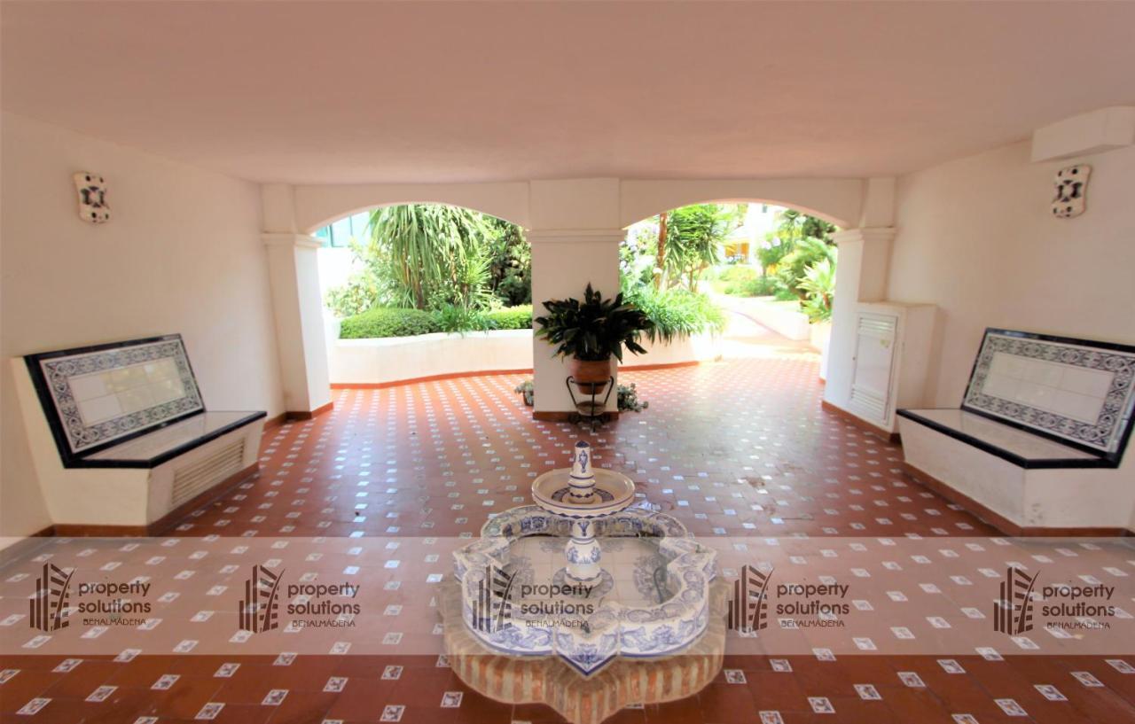 Pueblo Del Parque 3 - Terraza Soleada Con Jardin - Piscina Y Playa - Urbanizacion Tranquila Appartement Benalmádena Buitenkant foto