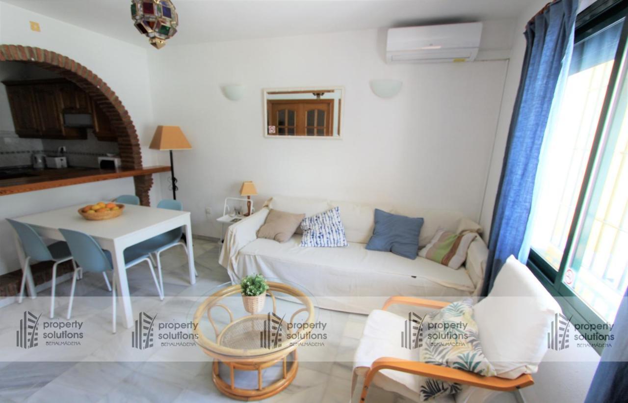 Pueblo Del Parque 3 - Terraza Soleada Con Jardin - Piscina Y Playa - Urbanizacion Tranquila Appartement Benalmádena Buitenkant foto