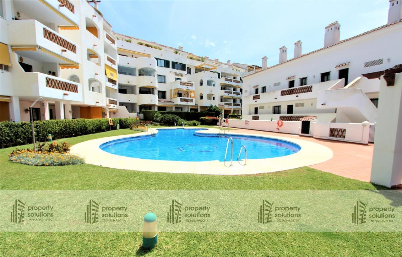 Pueblo Del Parque 3 - Terraza Soleada Con Jardin - Piscina Y Playa - Urbanizacion Tranquila Appartement Benalmádena Buitenkant foto